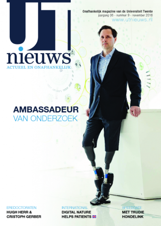 UT Nieuws Magazine november 2016 cover